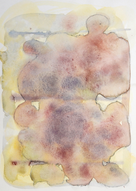 untitled, 2009; Aquarell, Bleistift auf Papier / watercolor, pencil on paper, 35,5 x 27 cm