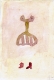 untitled, 2000; Aquarell, Grüner Tee, Bleistift ,Papier / watercolor, green tea, pencil, paper, 25,6 x 17,3 cm