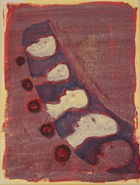 untitled, 2012, Acryl auf Nessel / acrylic on canvas, 40 x 30 cm