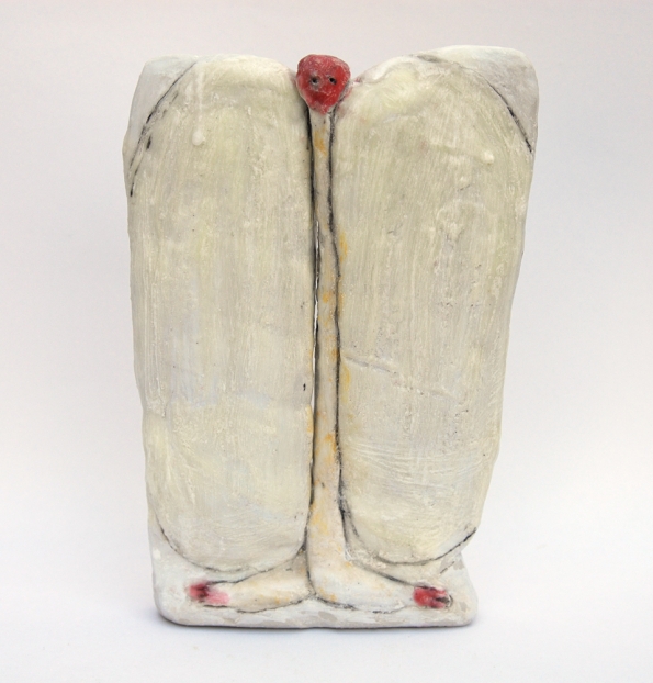 untitled, 2013; Ton, Papier, Wachs / paper-clay, wax, 16 cm