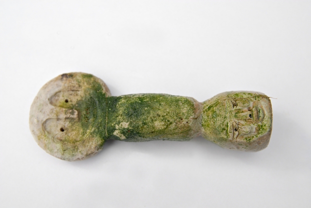 untitled, 1999; Ton, Moos / clay, moss, 13,5 cm