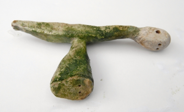 untitled, 1999; Ton, Moos / clay, moss, 17,5 cm