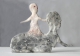 Reise, 2014; Ton, Papier, Wachs, Acryl / paper-clay, wax, acrylic, 14,5 cm