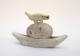 untitled, 2013; Ton, Papier, Wachs / paper-clay, wax, 11 cm