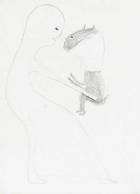 untitled, 2007; Papier, Bleistift, Mischtechnik / paper, pencil, mixed media, 35,5 x 26,6 cm