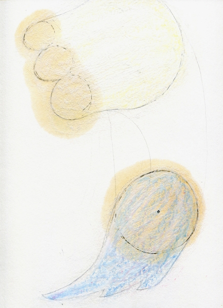 untitled, 2004; Papier, Bleistift, Mischtechnik / paper, pencil, mixed media, 35,5 x 26,6 cm