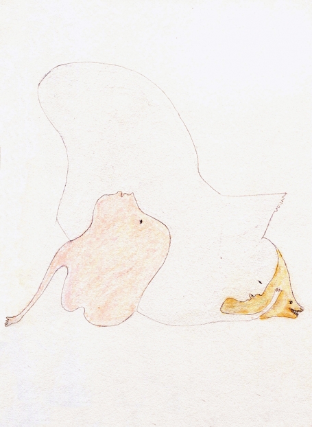 untitled, 2005; Papier, Bleistift, Mischtechnik / paper, pencil, mixed media, 35,5 x 26,6 cm
